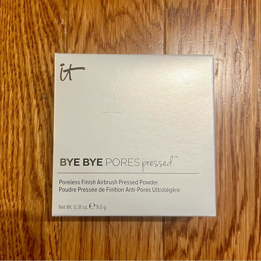 It Cosmetics Bye Bye Pores Pressed Powder Translucent NIB FULL size